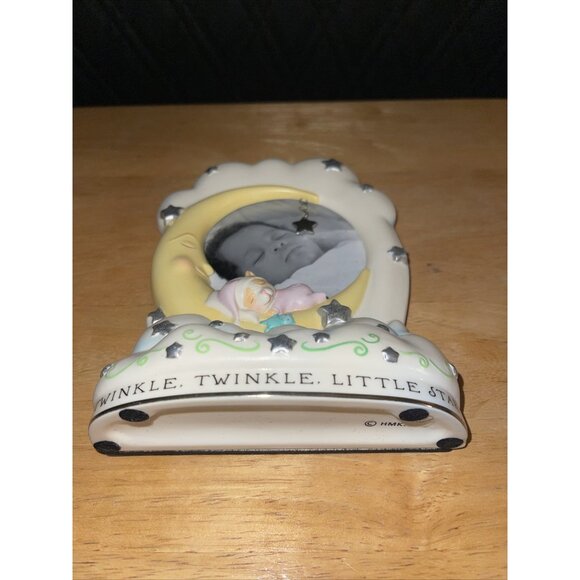 Hallmark Twinkle Twinkle Little Star Baby Photo Frame Moon & Stars - Picture 7 of 12